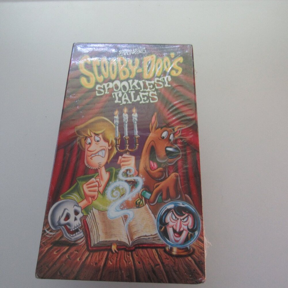 Cartoon Network Scooby-Doo’s Spookiest Tales — VHS (NTSC) — Vintage - SEALED!